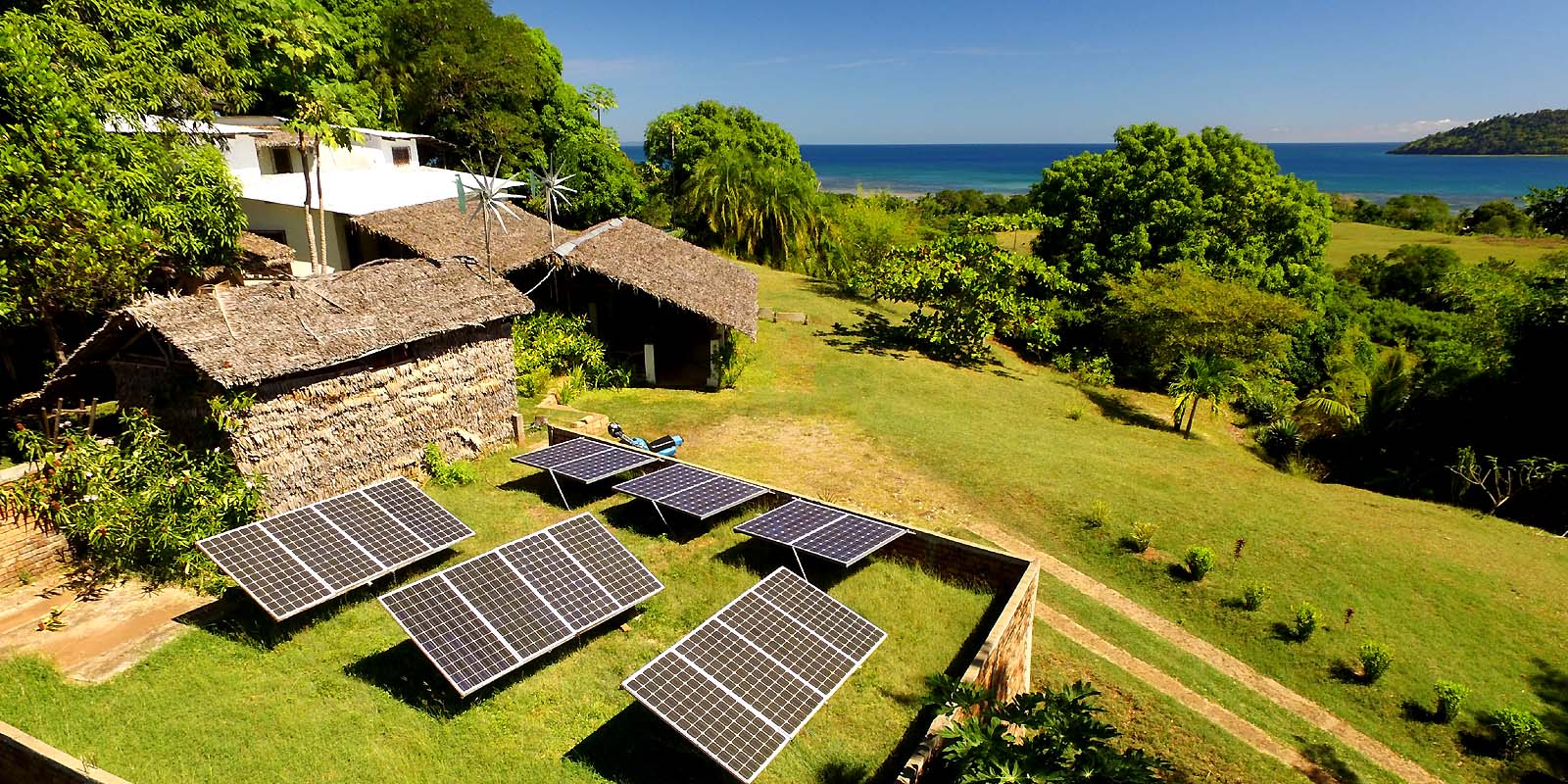 An ecological guesthouse in Nosy Be